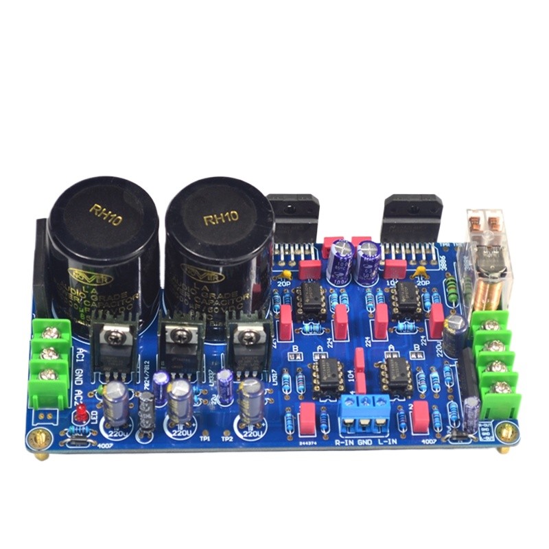 PROMO  5534+LM3886HIFI High Temperature Power Amplifier Board DC Servo