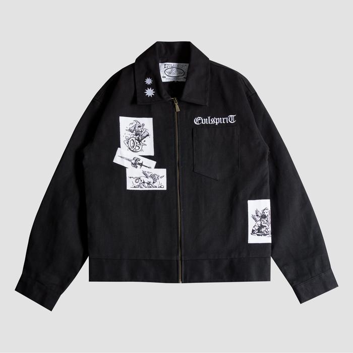 EVILSPIRIT WORK JACKET - CAROLINA BLACK UNISEX