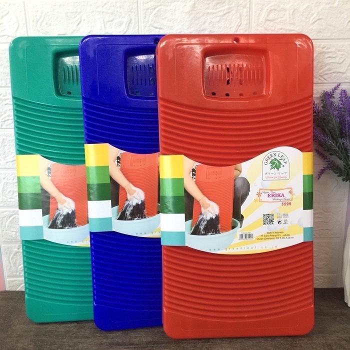 Papan Cuci Besar Papan Cuci Plastik Papan Cuci Baju Papan ggilas Erika Green Leaf Asvita