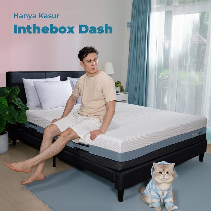 Kasur Dingin Spring Bed Orthopedic In The Box Dash - Free Bantal