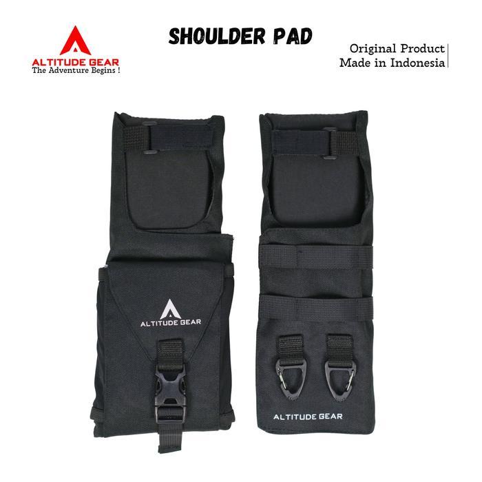 Eiger Adventurre Store - Gear Pad Busa Pundak Tas Carrier Carier Bag Adjustable 26X9X2Cm Original