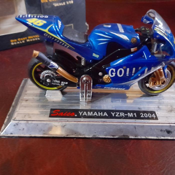 diecast yamaha yzr m1 2004 rare item kode 540