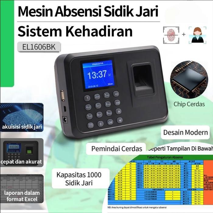FINGER PRINT ABSENSI SIDIK JARI - FINGERINT