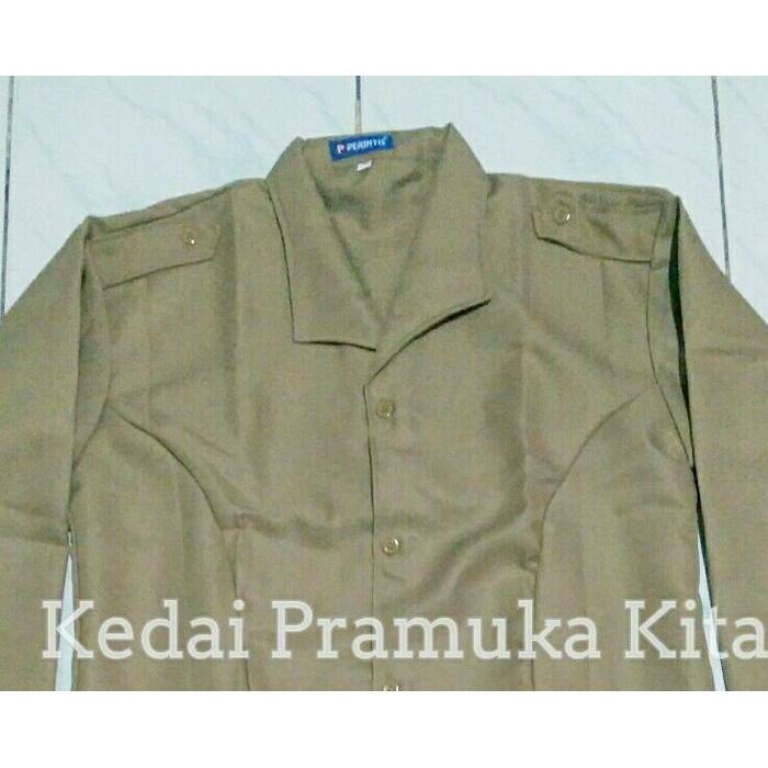 New- Baju pembina putri pramuka panjang Baju pembina putri tangan panjang