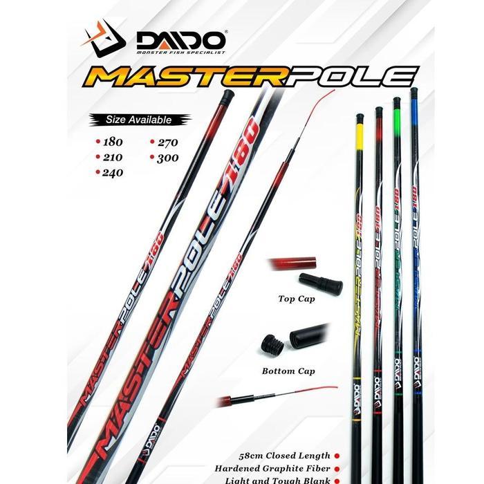 JORAN POLE / TEGEK DAIDO MASTER POLE FIBER 180 210 240 270 300 - TEGEK MURAH