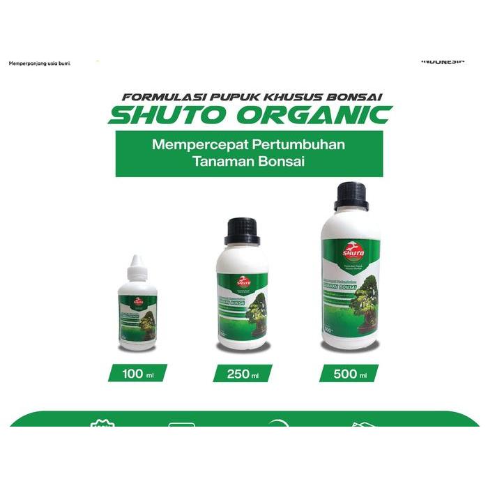 Shuto Organic - Pupuk Organk Nutrisi Lengkap untuk Bonsai - pupuk cair organik pupuk organik cair