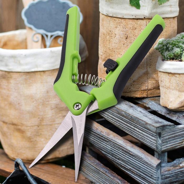 Gunting Batang Ranting Tanaman Gunting Kebun Mini Stainless Steel