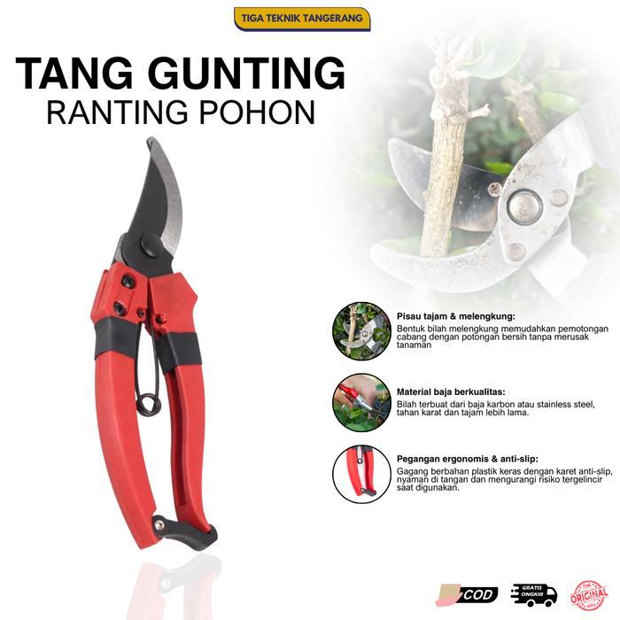 Gunting Rumput Dahan Ranting Kecil Pemotong Tanaman