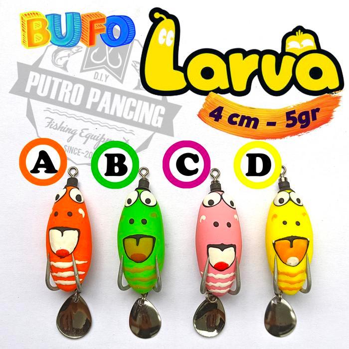 Lure LARVA Soft Frog Softfrog Bufo