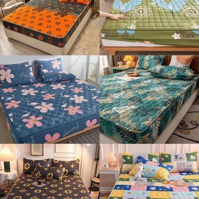 SPREI WATERPROOF SULTAN Anti Air Anti Geser 160x200 dan 180x200