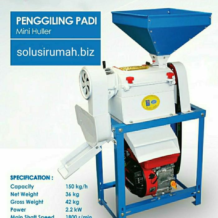 mesin giling padi blom engine generator gilingan gabah pengiling alat