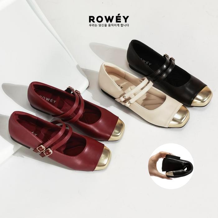 Rowey Sepatu Wanita Flat Shoes Mary Jane Korea