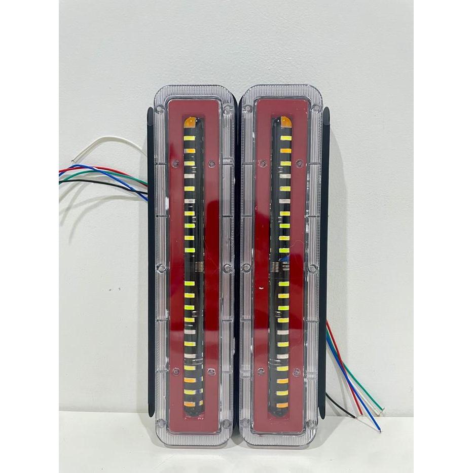 Lampu Rem Truk 24 Volt Truck Model RGB-30 Senja Nyala Running RGB Rem Nyala Kedip / Stop Lamp LED