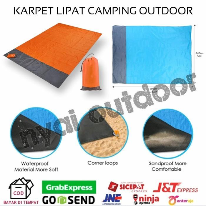 Matras Karpet Lipat Camping Karpet Lipat Outdoor #Gratisongkir