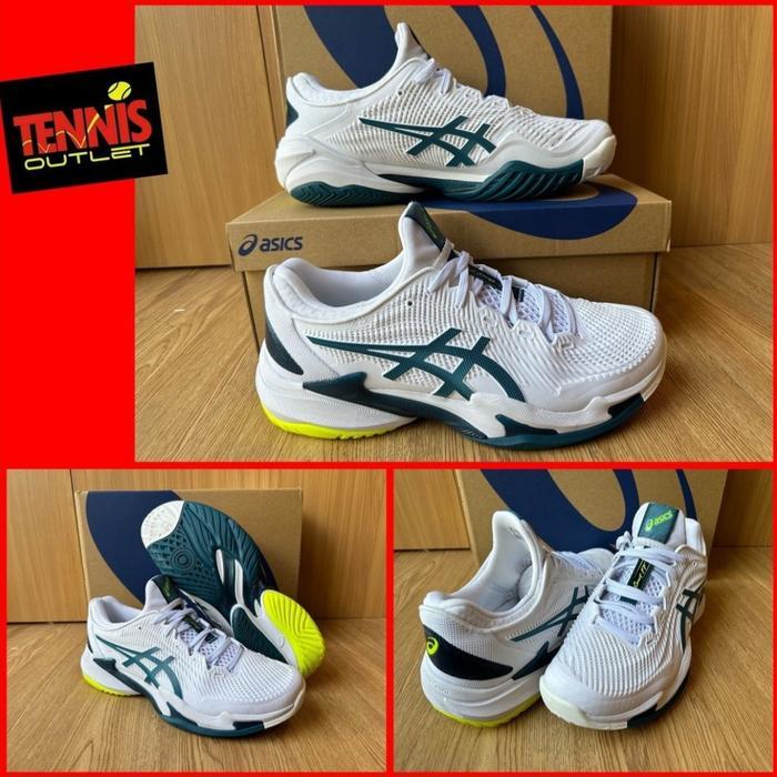 ASICS COURT FF 3 MEN ( WHITE / GRIS BLUE )