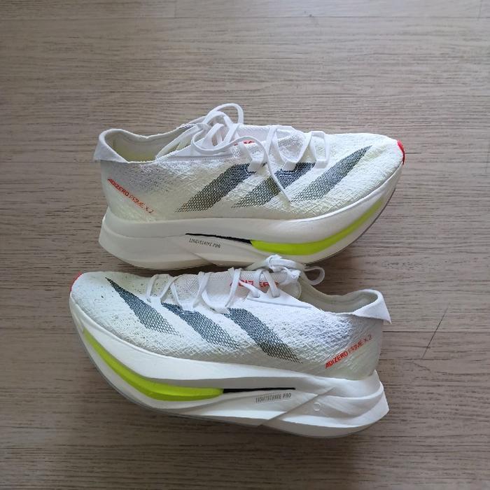 ADIDAS ADIZERO PRIME X 2.0 STRUNG WHITE BLACK LUCID X 2 LEMON