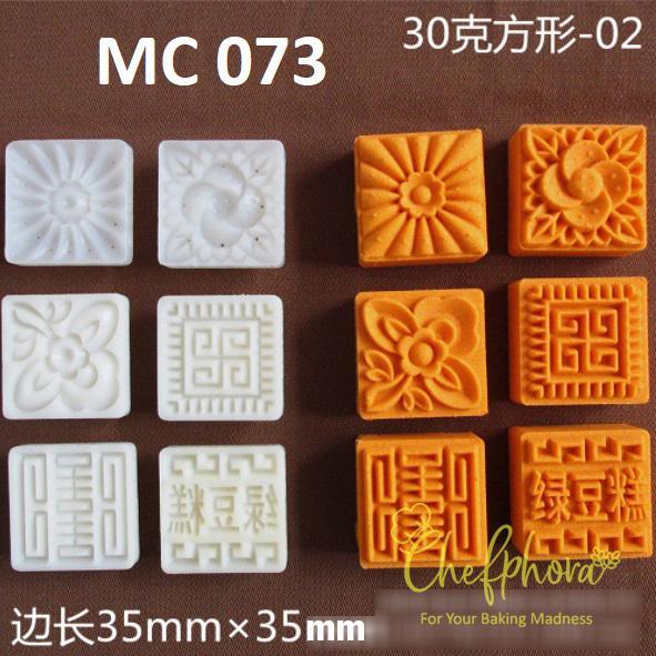 Cetakan Kue Bulan Mooncake Plunger Nastar Wagashi Mochi 30gr 6mold M73