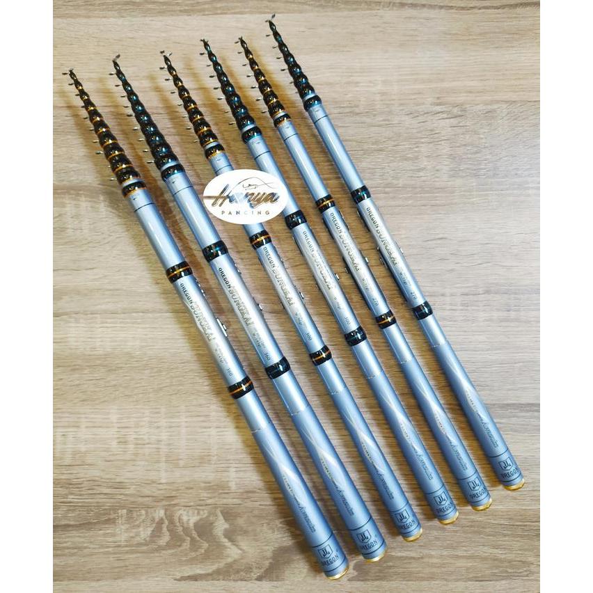 JORAN TEGEK KOLONG OREGON SUNGKAI 240 270 300 360 CARBON MEDIUM KAKU RING RUAS PENDEK