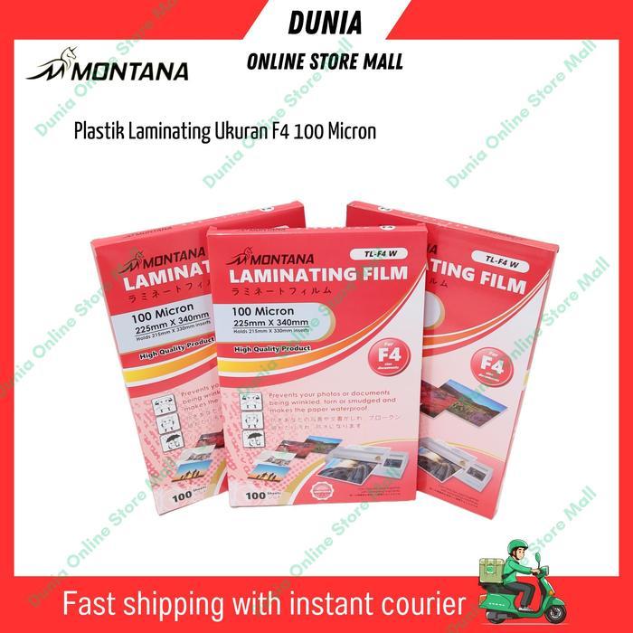 PLASTIK LAMINATING F4 PLASTIK LAMINATING MONTANA UKURAN F4