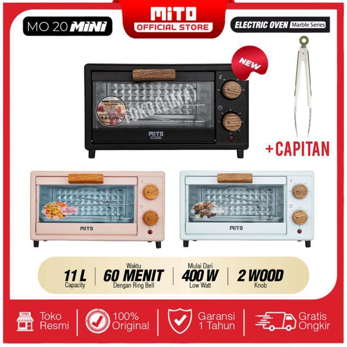 Oven Mini Mito Mo 20 Kapasitas 11 Liter Oven Mito Oven Kecil Listrik