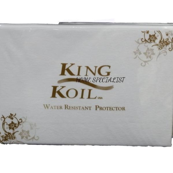 PILLOW PROTECTOR KINGKOIL WATER RESISTANT (PELINDUNG BANTAL KINGKOIL)