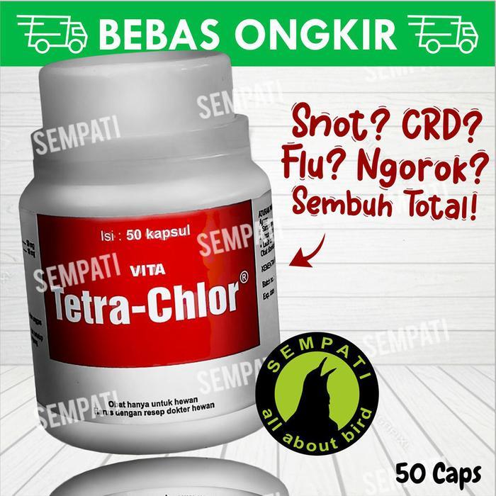 MEDION VITA TETRA CHLOR OBAT AYAM CRD SNOT PILEK NGOROK 50 TABLET