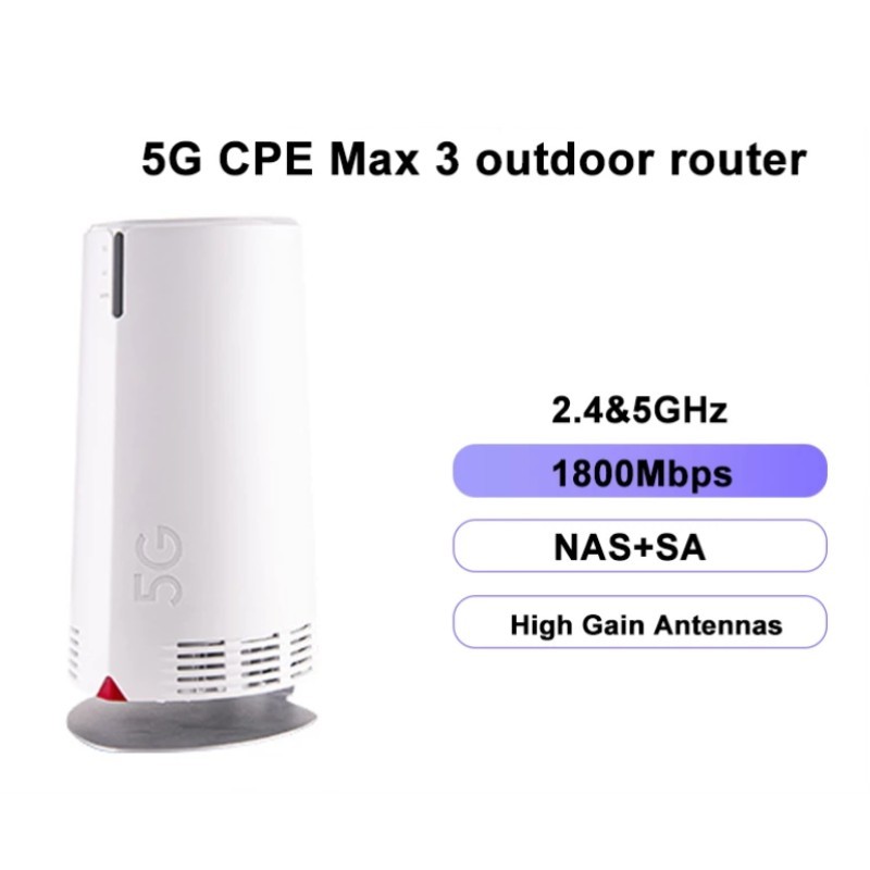 - Td Tech 5G Cpe Max 3 5G:Tdd:N38/40/41/77/78/79 Fdd:N1/3/7/8/20/28/71