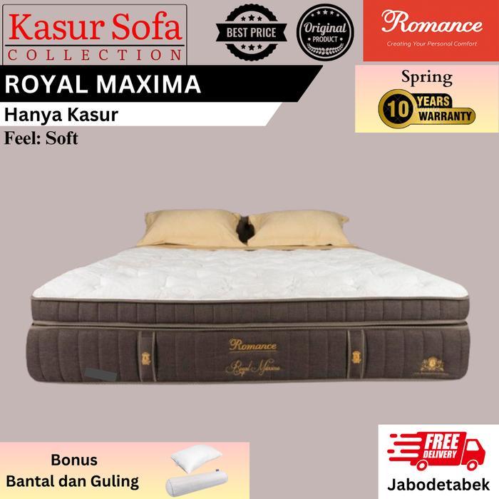 Romance Royal Maxima (Hanya Kasur)/Matrass/Mattress/Springbed Latex Royale Collection (Soft)
