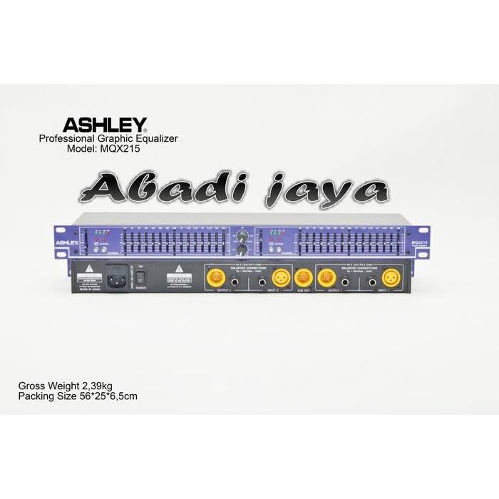Equaliser Ashley Mqx215 / Mqx-215 / Mqx 215 Original