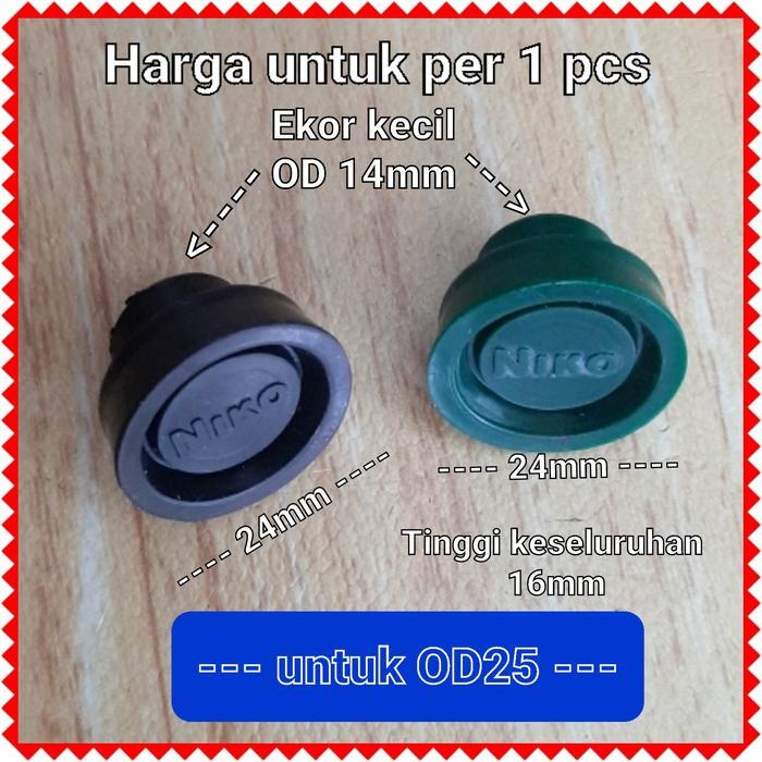 Klep pompa Niko OD25 karet klep pompa Nikko OD25