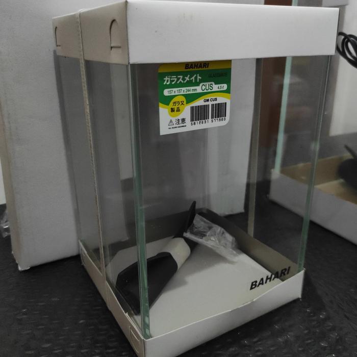 aquarium cupang Nisso Bahari OPTIC CLEAR tipe CUS