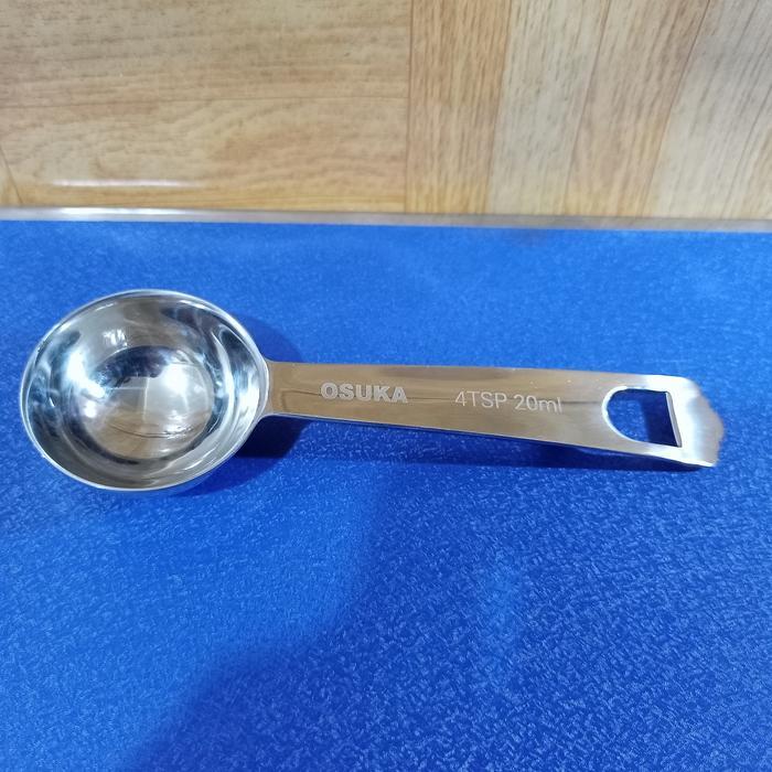SALE Sendok Takar Stainless 10g / Sendok Takar 4 Sendok Teh atau Sendok Takar Stainless 20ml
