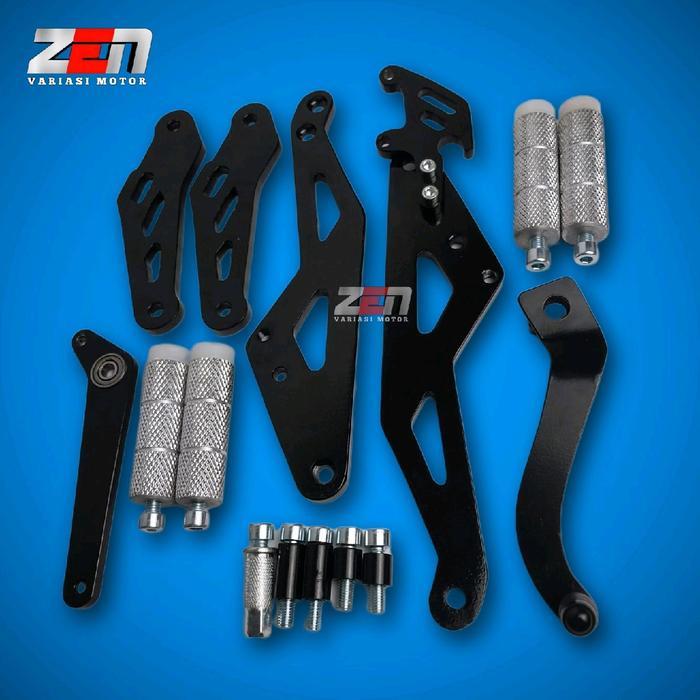 Paket Hemat 1 Set Underbone Satria Fu Injeksi & Karbu Step Belakang Mudah Di Pasang Motorcycle