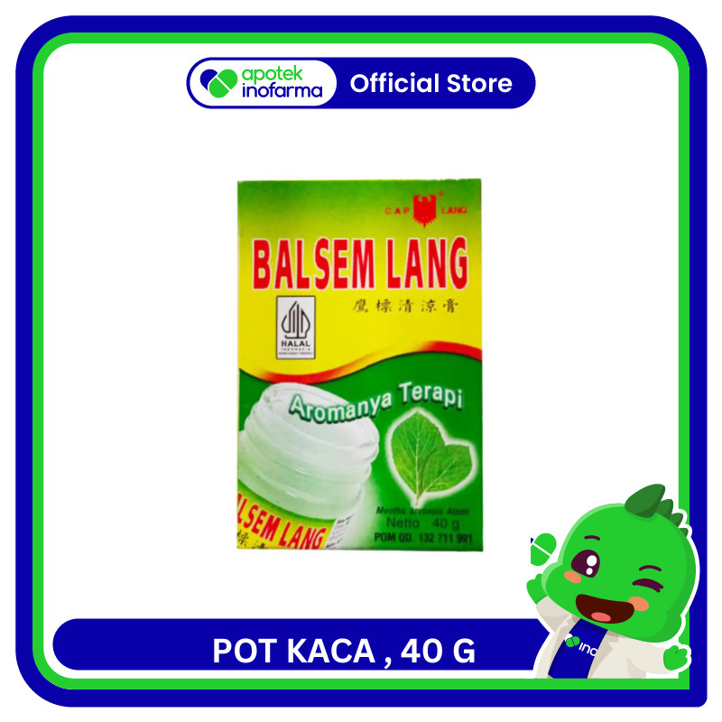BALSEM LANG Eagle Indo POT KACA 40G