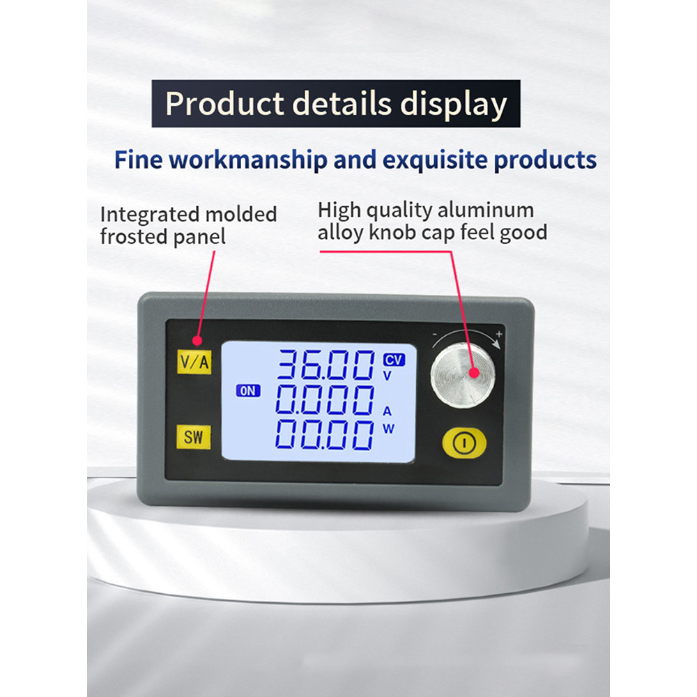Xy-Sk80H Digital Control Dc Buck Boost Converter Adjustable With Lcd Display 5A 80W Buck Boost