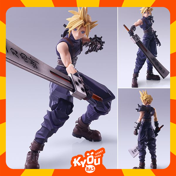 Bring Arts Figure Cloud Strife - Hardedge Ver. Final Fantasy VII
