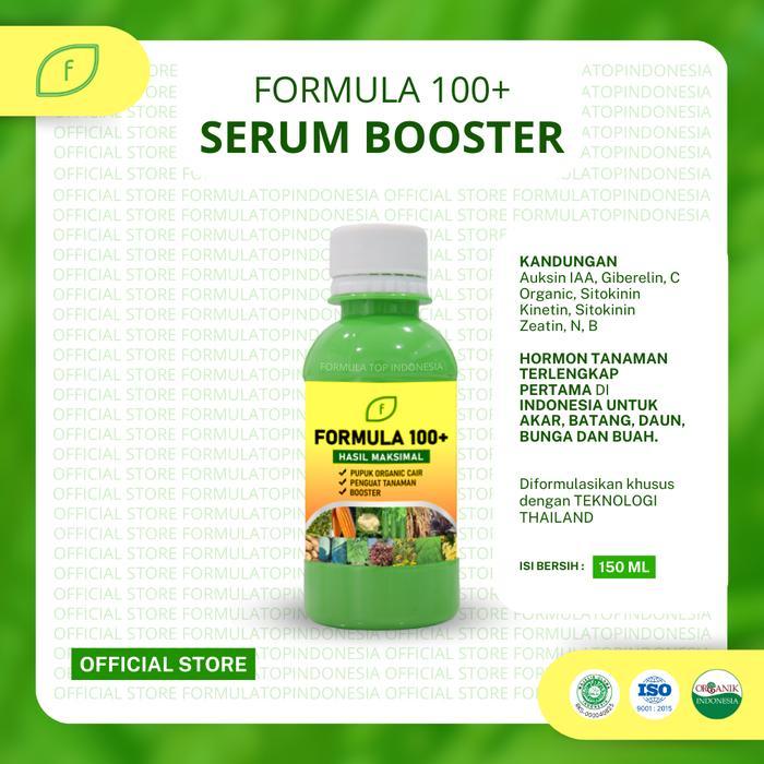 PUPUK FORMULA 100+ SERUM BOOSTER PENGUAT TANAMAN PUPUK ORGANIK CAIR