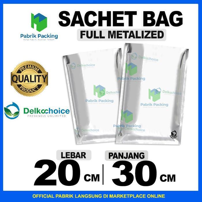 Kemasan Sachet Alumunium Foil - Plastik Sachet Alumunium Foil 20x30 cm