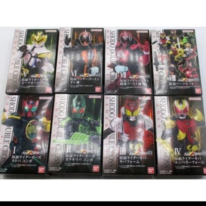 Shodo Xx 3 Kamen Rider OOO tatoba kiva ghost Ixa emperor toucon