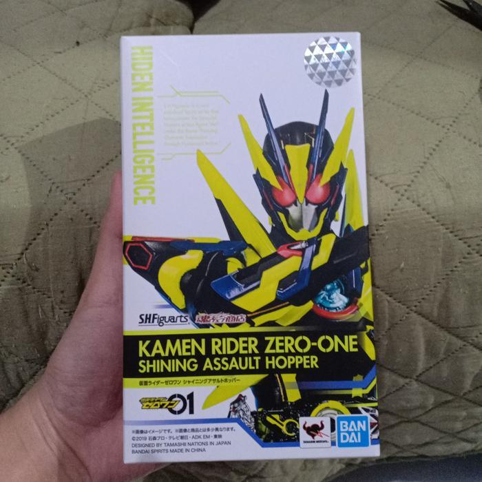 Shf Kamen rider Shining Assault Hopper Zero-one zero one shf progrise
