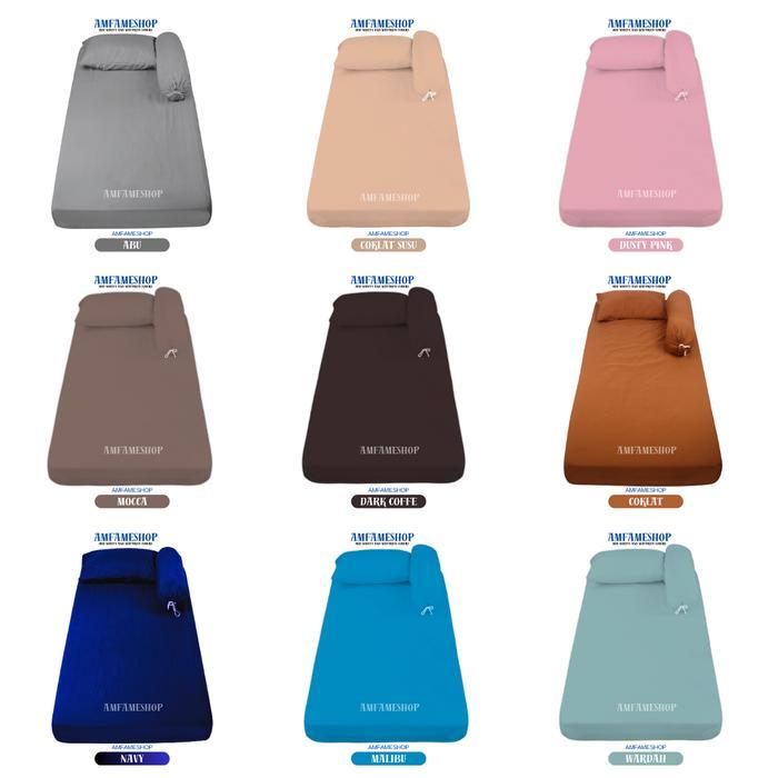 Sprei 140x200x30 - Sprei Polos 140x200x30 Set Sudut Karet