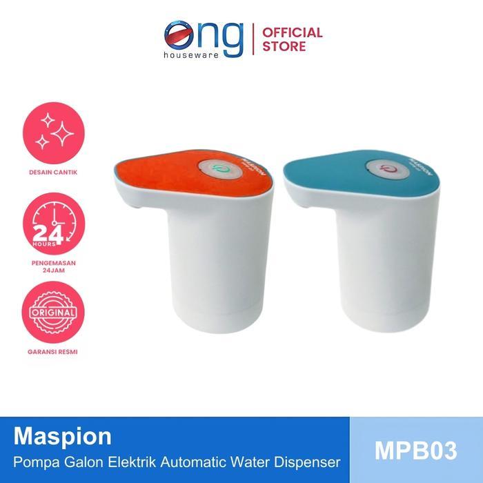 Ong Houseware - Pompa Galon Elektrik Automatic Water Dispenser Maspion Mpb03