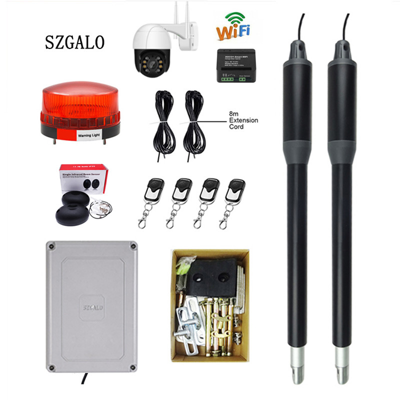 WiFi Controller AC220V Electric Linear Actuator 300kgs Engine Motor System Automatic Swing Gate