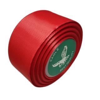 klpu- Pita Grossgrain Merah Cabe Ukuran 4Cm Per Roll Kain