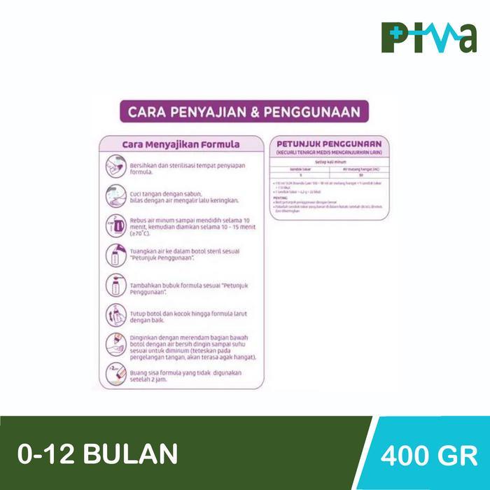 SGM Ananda Gain 100 400 gr 0-12 Bulan Susu Formula Bubuk 400GR Ready Stock