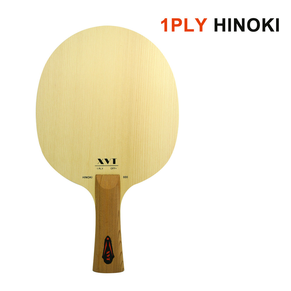 Xvt Single Hinoki 1Ply Hinoki 800 Table Tennis Paddle/ Table Tennis Blade Off+