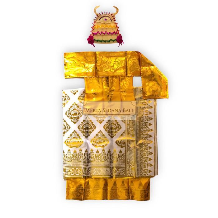 Pakaian Tari / Kostum Rejang Dewa Kain Endek Metris