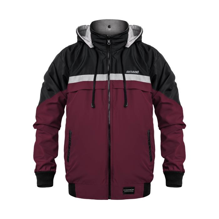 Eiger - Jaket Bolak Balik Pria Jaket Motor Cowok Jaket Outdoor Arvin Reversible Outer Tebal dalam