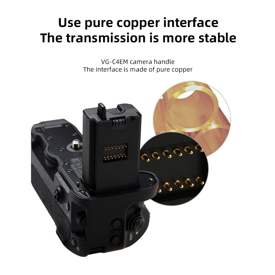 Vg-C4Em Battery Grip Vgc4Em For Sony A7Rm4 Micro Slr Digital Camera