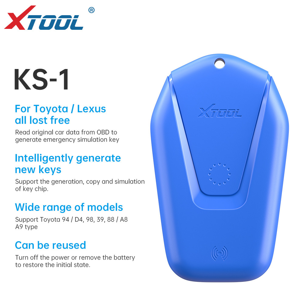 Xtool Kc501 Kc100 Ks01 Sk1 M822 Obd2 Diagnostic Key Programming For X100Pad3 X100Max Pad Elite D7